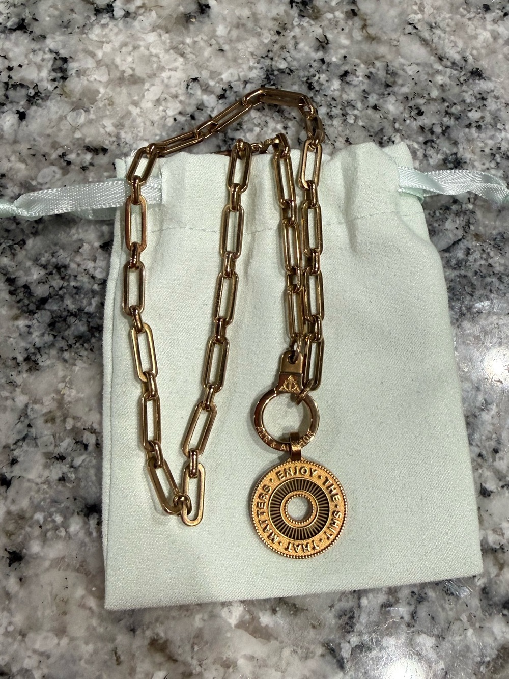 Air and Anchor Cuff Keeper Necklace and Pendant